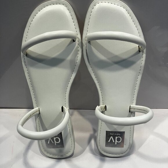Dolce Vita WHITE flats DV by Dolce Vita Jelly flats Size 9 NEW - Picture 8 of 9